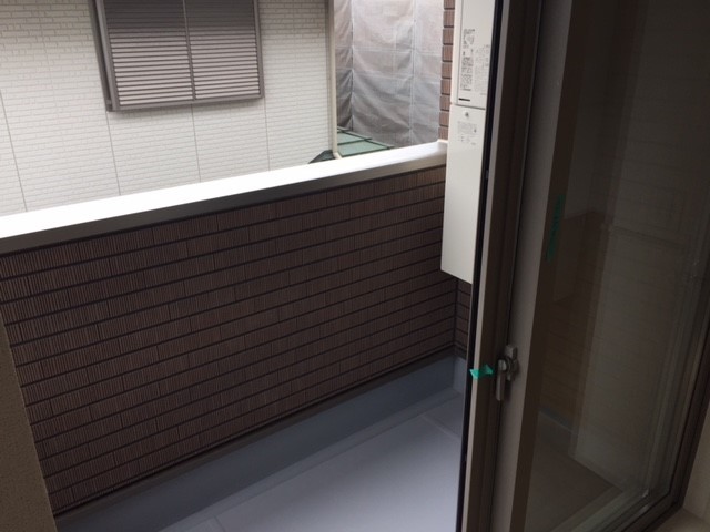 10/20 バルコニー