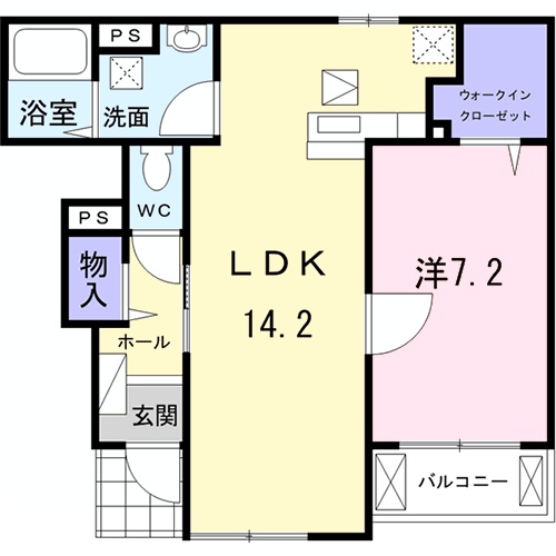 サンリットガーデンの間取り