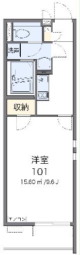 クレイノROUTE 16の間取り