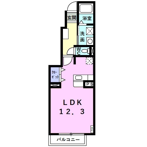 Ｍａｌｅ　Ｅｔｅｒｎｏ・01010号室の間取り