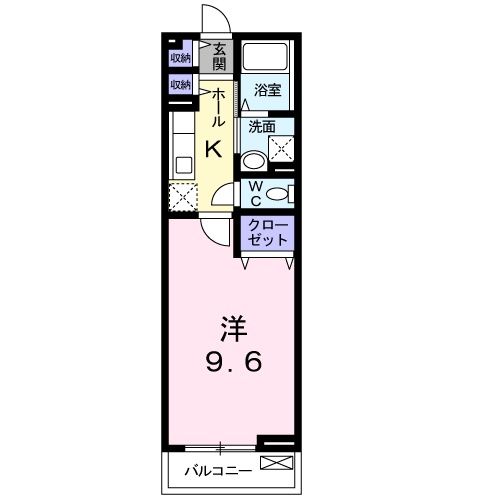 ズィーベン久里浜の間取り