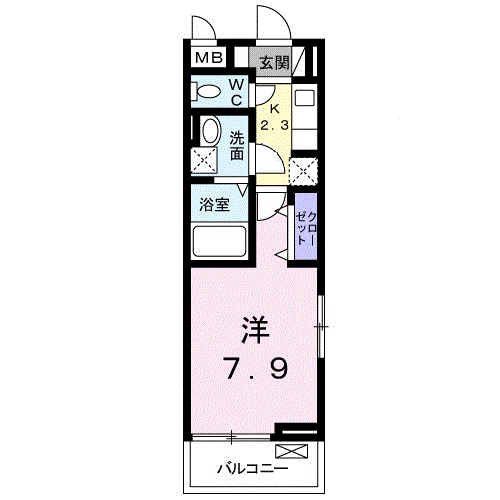 リーブルの間取り