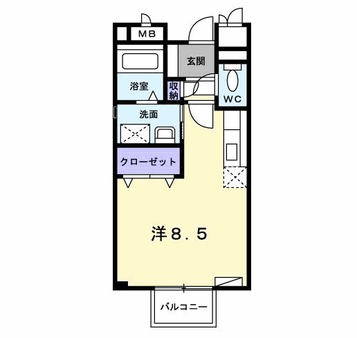 グレースの間取り