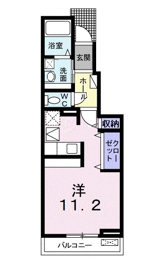 セレーナBの間取り