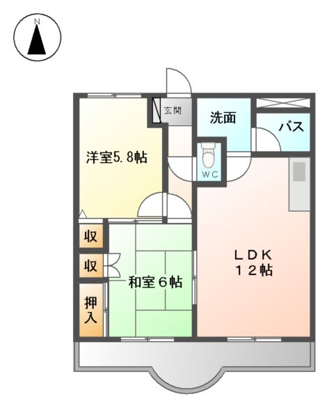 コンフォースの間取り
