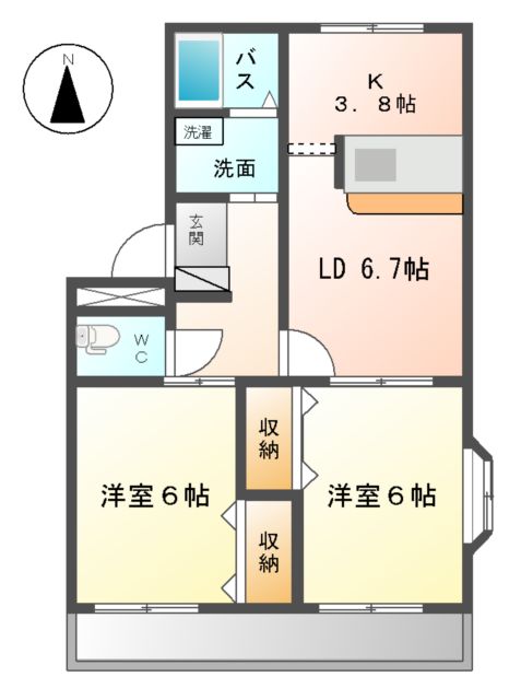 ピュア・エクセレンスの間取り