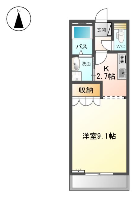 レシェンテⅢの間取り