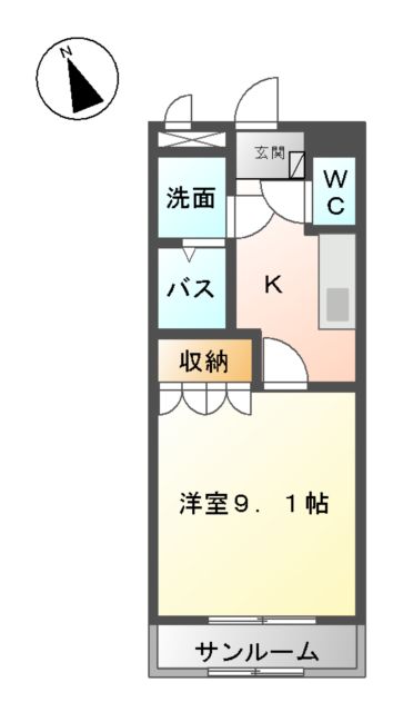 ルトゥールの間取り