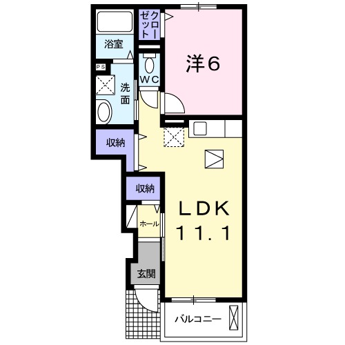 シュウエイヒルズ ウエストの間取り