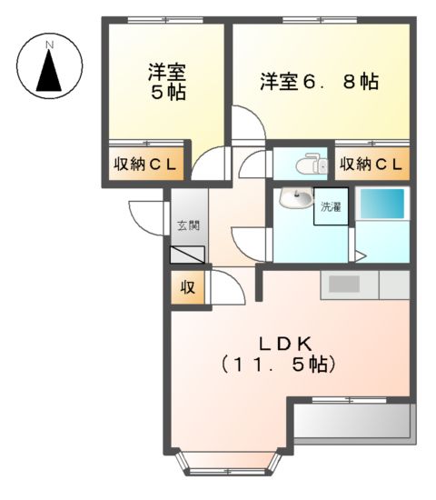 ウィルレジデンスの間取り