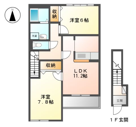 ピアヴィレッジの間取り