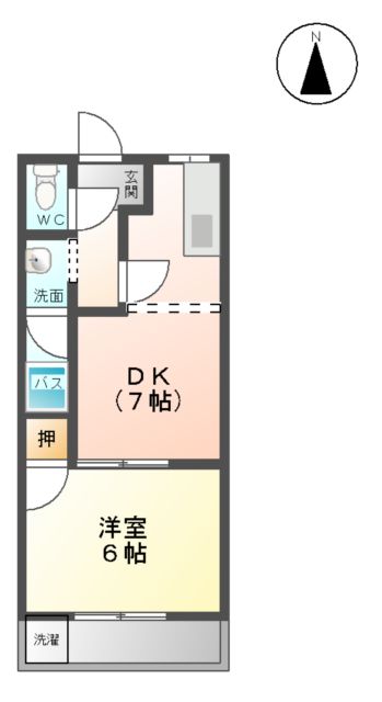 レジデンス大島の間取り