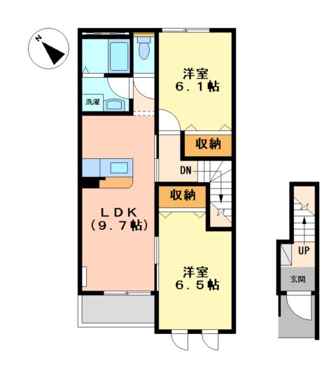 Sain Grandir Ⅲの間取り