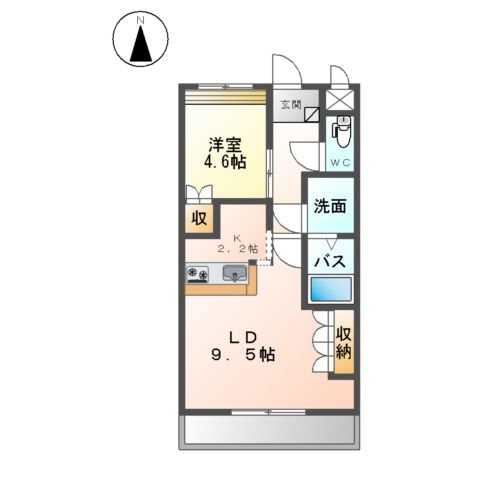 ピュア・コスモの間取り