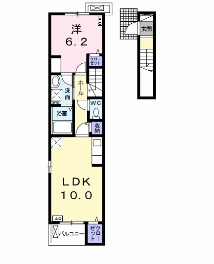 Makapu’u Ⅰ(マカプゥの間取り