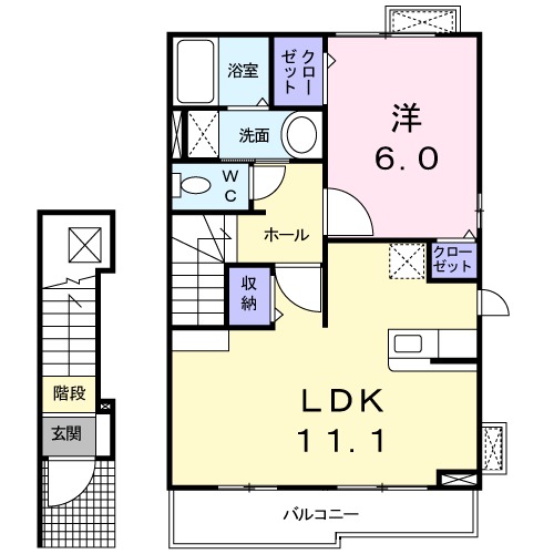カーサペイナタルⅡの間取り
