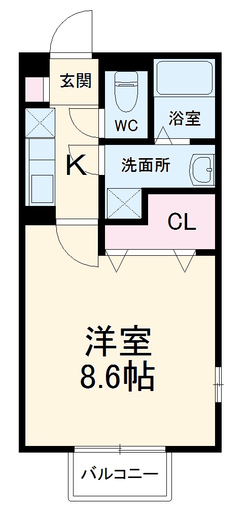 アムールコスモの間取り