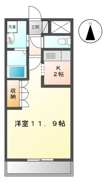 パストラールファイブの間取り