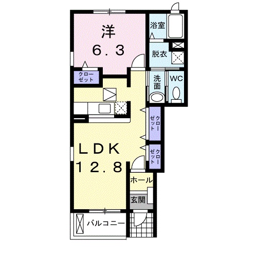 スプランドゥールの間取り