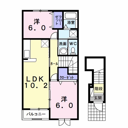 Fairy taleの間取り