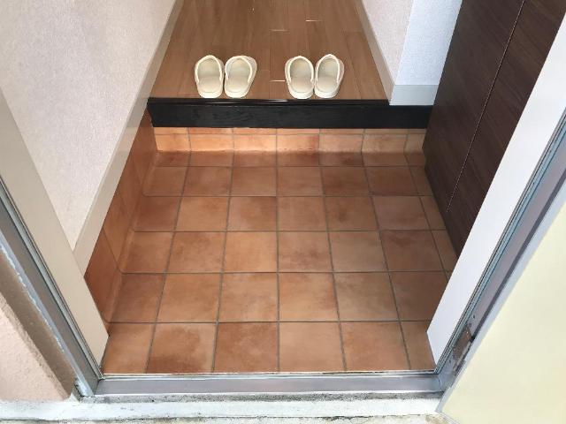 8/22 玄関