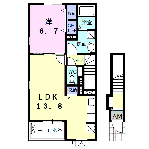 サンフィールドの間取り