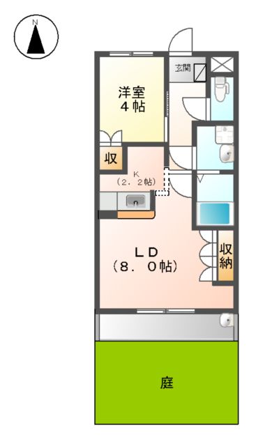 Wisteria Villageの間取り