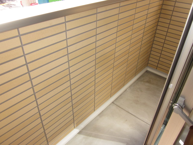 12/25 バルコニー