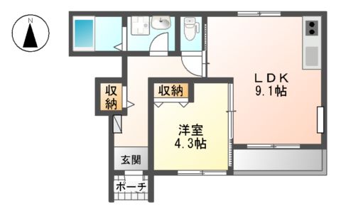 プランドールの間取り