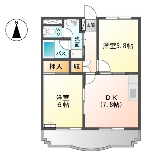 エクセレントTの間取り