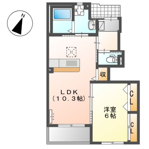 ブリアライズの間取り