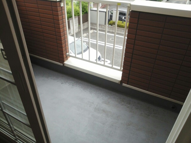 12/28 バルコニー