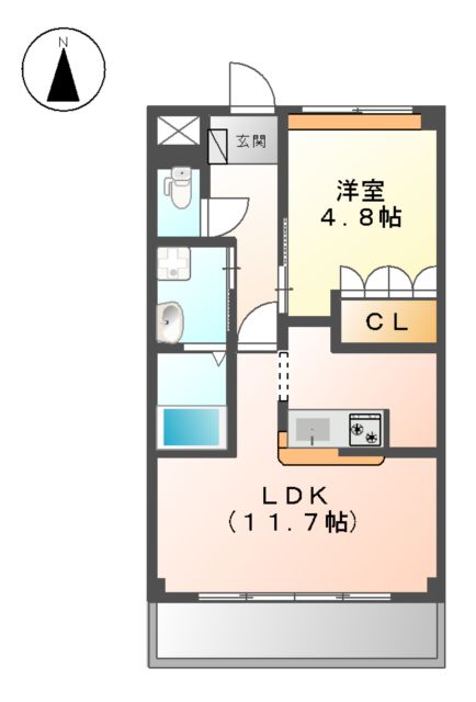 さくらパレスⅡの間取り