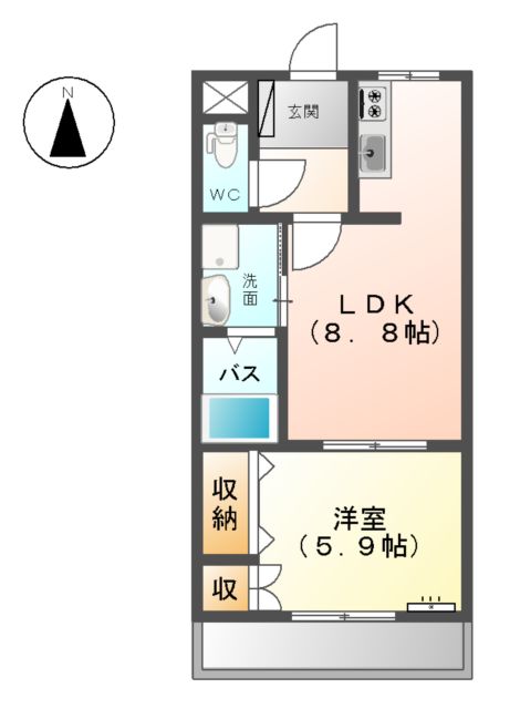 レシェンテの間取り
