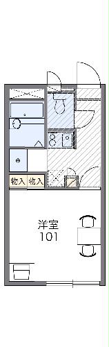 レオパレスリールの間取り