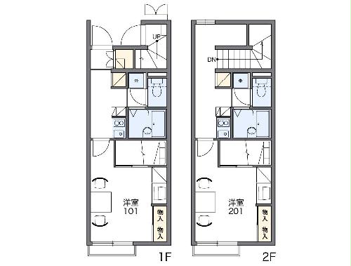 レオパレスBell Treeの間取り
