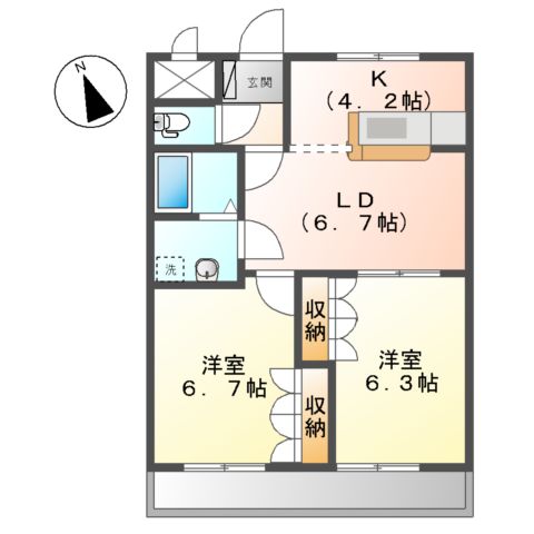 プラネットの間取り
