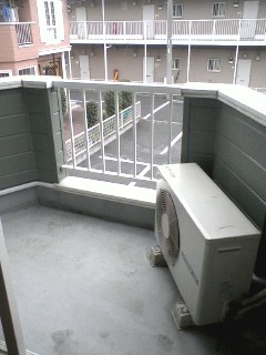 11/22 バルコニー