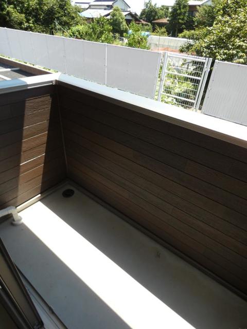 11/30 バルコニー