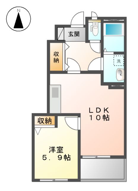 グランデ　エスポワールの間取り