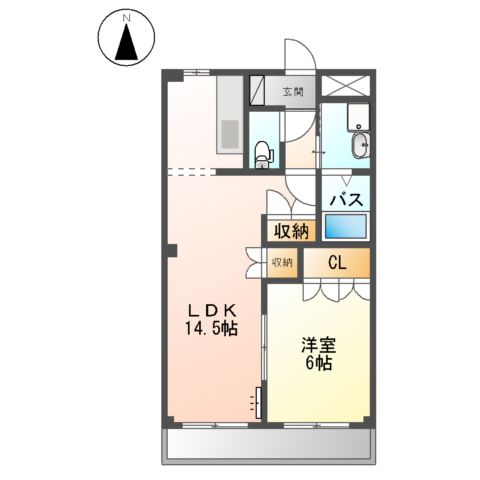 コンフォースⅡの間取り
