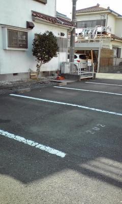 2/8 駐車場