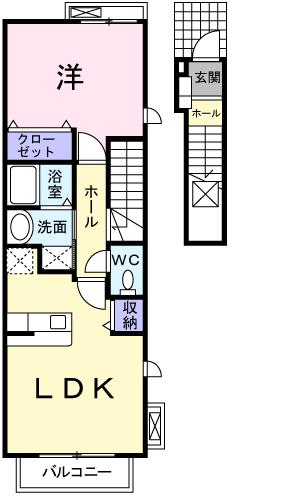 クリエンテの間取り