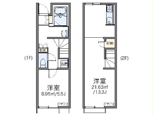 レオネクストハライチの間取り