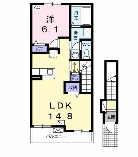 cheerful(チアフル)の間取り