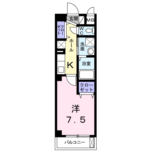 シャロル ステージの間取り