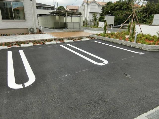 2/8 駐車場