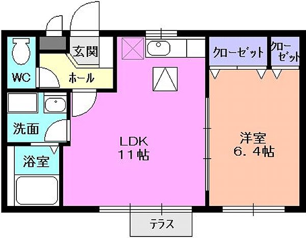 ノーブル ロジュマンの間取り