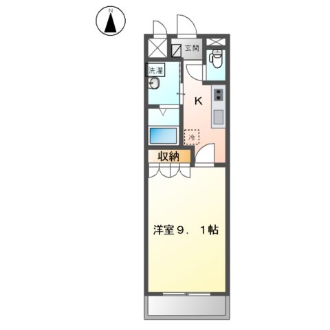 エルミタージュの間取り