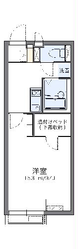 レオネクストエルフ 2号館の間取り